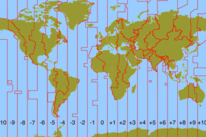 Time Zones of the World for River Cruise Vacation Travel