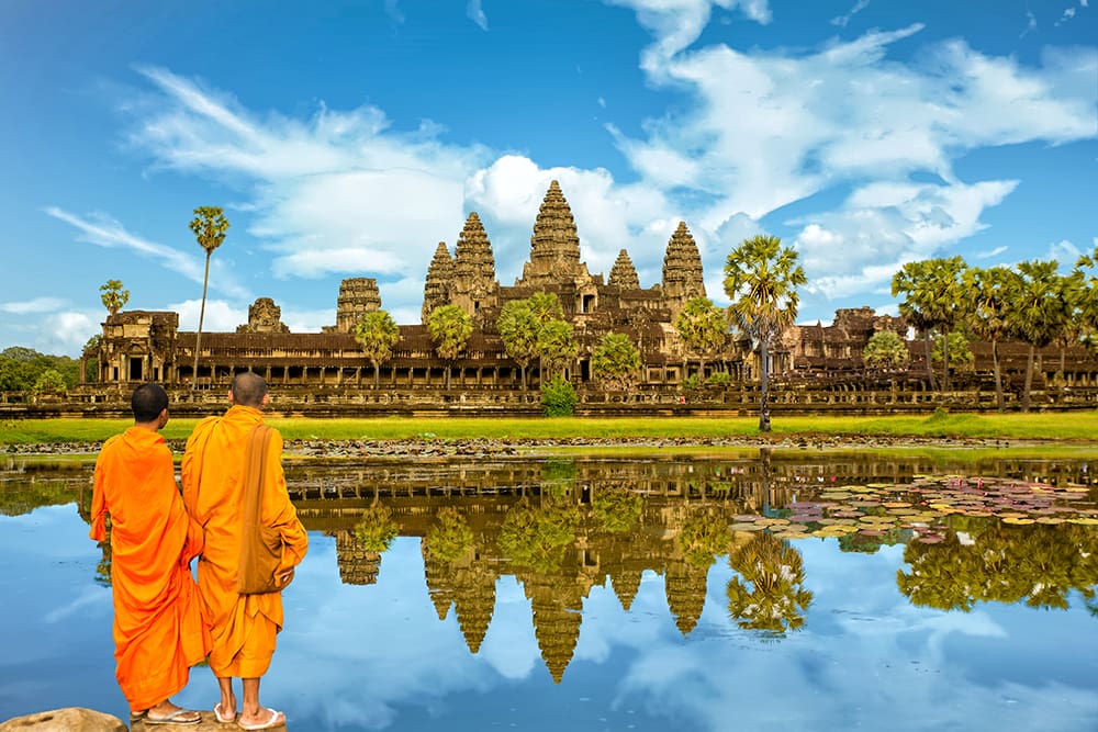 Angkor-Wat-UNESCO-Site-Cambodia Visit Angkor Wat on a Mekong River Cruise