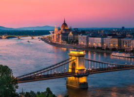 Danube-River-Budapest-Twilight See Budapest Hungary on a Danube River Cruise