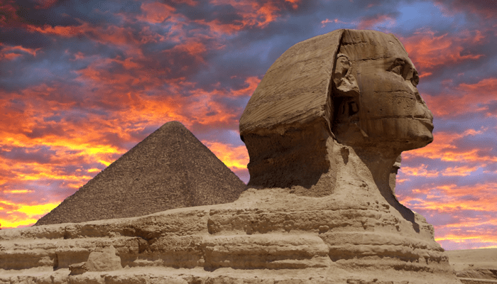 Visit the famous pyramids on your Nile River Cruise