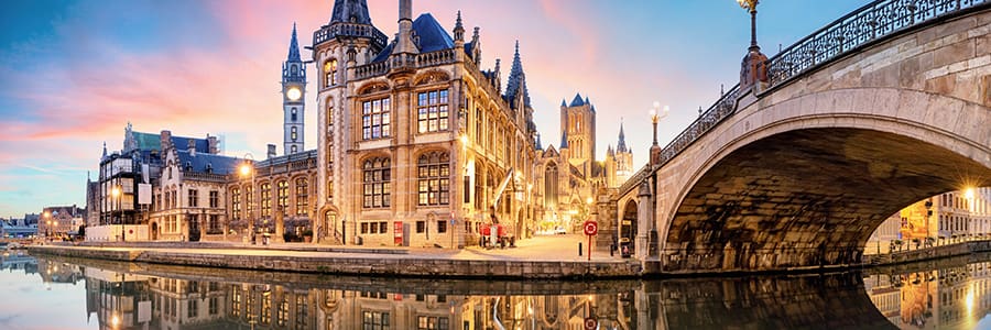 Visit Ghent on your Dutch Waterways river cruise