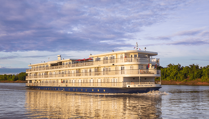 Try the Mekong Navigator sailing this southeast Asia River