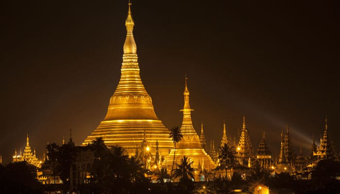 Myanmar-Shwedagon_Pagoda_in_Yangon See the famous Shwedabon Pagoda in Yangon on your Irrawaddy River Cruise