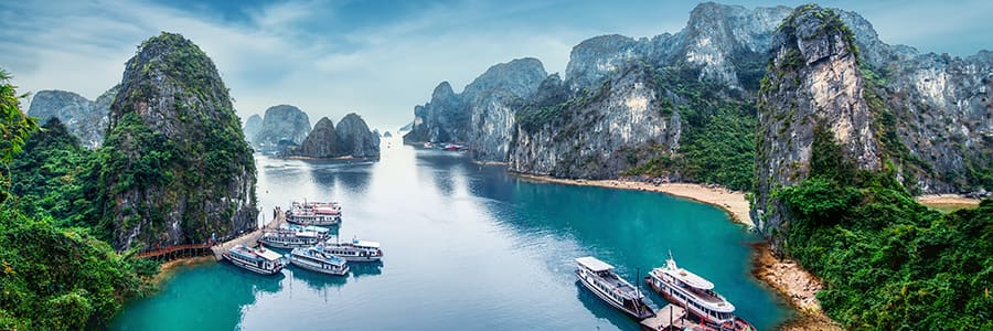 Cruise the Red River and Ha Long Bay in northern Vietnam
