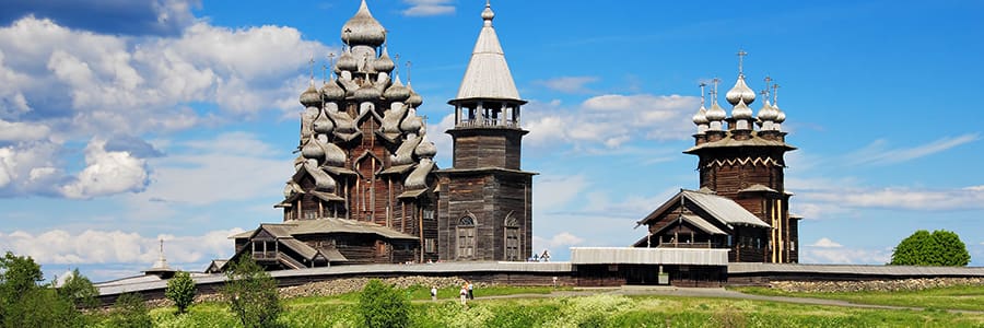 Cruise the Svir River from St Petersburg Russia to Kizhi on a river cruise