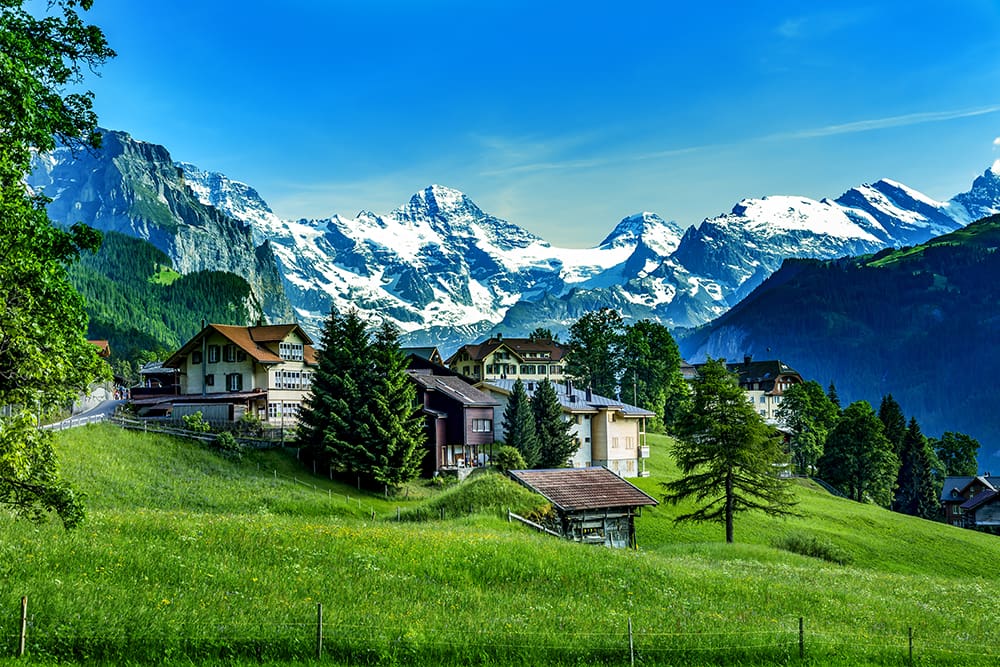 Enjoy the amazing Alps of Switzerland on a river cruise your way extension
