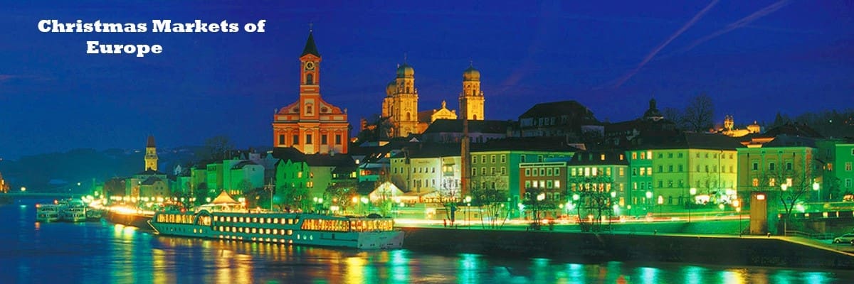 Visit the famous Christmas Markets of Europe on River Cruise